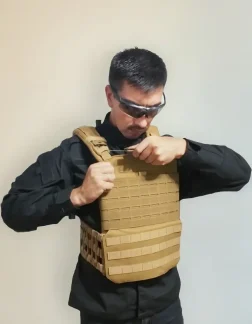 CHALECO PORTA PLACA TAC TEC AJUSTABLE